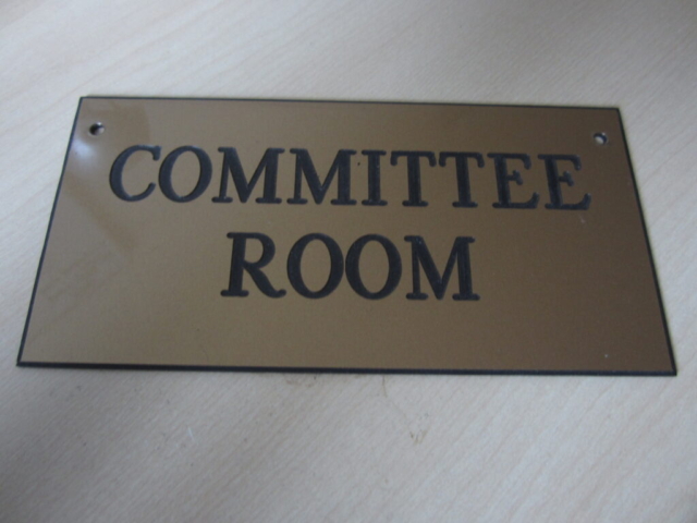 committee sign
